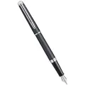 Waterman S0920810 Перьевая ручка waterman hemisphere essential, matt black ct (перо f)