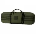 Чехол для оружия до 115 см VEKTOR А-110 для винтовки, тактический, 110х30 см, полиэстер, съёмные рюкзачные лямки, система Molle, зеленый
