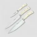 Набор кухонных ножей 3 штуки, серия Ikon Cream White 9601-0 WUS WUESTHOF