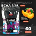 BCAA Sportline Nutrition 2:1:1, персик, 300 гр.