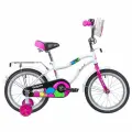 Детский велосипед Novatrack Candy 16 (2023) 16 Белый (101-115 см)