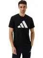Футболка спортивная adidas Train Essentials Feelready Logo Training Tee, размер XL INT, черный, белый
