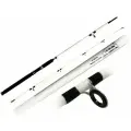 Спиннинг Crokodile 2.40м тест 100-250гр, белый, стеклопластик.