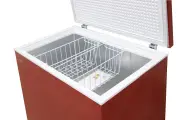 Морозильник WILLMARK cf-310cs красный