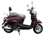 Скутер VMC VENTO RETRO (150 куб. см.) вишня/схож с Yamaha Vino/без постановки на учет в ГАИ