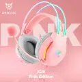 Игровые наушники ONIKUMA X26 Pink Space