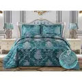 Покрывало Танго Ariston из жаккарда 240х260 см и 2 наволочки 50х70 см, евро,