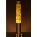 Лава лампа Amperia Slim Gold Сияние (глиттер) (39 см)