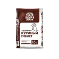 Удобрение Щедрая земля Куриный помет, органическое, для открытого грунта, теплицы, 15кг