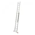 KRAUSE Fabilo Двухсекционная выдвижная лестница 2Х9 ступ. (арт. 129277)