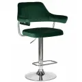 Стул барный DOBRIN Стул барный DOBRIN CHARLY, зеленый велюр (MJ9-88) арт. LM-5019_CH-M_V-MJ9-88