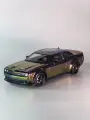Машинка инерционная Dodge Challenger SRT хамелеон, металлическая, модель 1:24, свет/звук/гудок