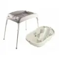 Комплект ванночка Ok Baby Onda + подставка Белый