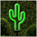 Светильник садовый неоновый ERASF012-31 Кактус солнечная батарея ЭРА Б0044239