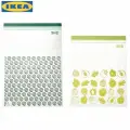 ЗИП пакет икеа (IKEA ISTAD) 30 штук 15 (29*38) 15 (27*31) многоразовый пакет для хранения продуктов с застежкой.