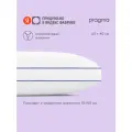 Подушка с микрогелевым волокном и регулируемой высотой Pragma Tuoka, 60х40 см