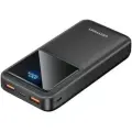 Внешний аккумулятор Vention 20000mAh, M/C-A/A, 22.5W, черный, с LED дисплеем (FHLB0)