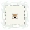 15 шт. Simon 24 Слоновая кость Розетка RJ45 кат. 5е UTP, 2410598-031
