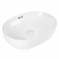 Раковина-чаша Bond Oval 49 S65-490 Белый глянец фарфор накладная 49 Италия