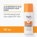 Eucerin гель Sun Protection Oil Control Dry touch для жирной и склонной к акне кожи SPF 50, 50 мл