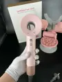 Профессиональный фен с насадками iHair-Super Hair dryerбежевый-розовый/Гарантия качество