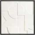 Панно Bergenson Bjorn декоративное с эффектом 3D Minimalism, с черной рамой, 60х60 см (BB0000589)
