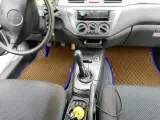 Автомобильные коврики EVA для Mitsubishi Lancer IX, 2000-2010, коричнево-синий
