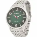 Наручные часы OMAX, зеленый, серебряный
