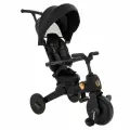Велосипед детский Pituso Leve Lux трехколесный складной, Black/Черный