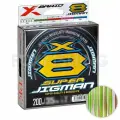 Плетёный шнур Ygk X-Braid Super Jigman X8 200м. 0.265мм. Multicolor