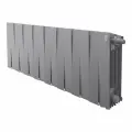 Радиатор биметаллический Royal Thermo PianoForte 300 Серебристый VR80 - 16 секц.