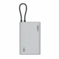 Внешний аккумулятор ZMI 10000mAh Powerbank with build-in Charging Cable P17 Gray