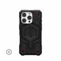Чехол с поддержкой MAGSAFE UAG Monarch Pro для iPhone 16 Pro 6.3, цвет чёрный (Kevlar-Black)