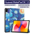 Чехол для планшета Huawei Matepad SE 11 (2024, AGS6-W09/L09) 11 дюймов, с магнитом и рисунком (Звездная ночь)