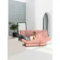 Диван раскладной с механизмом клик-кляк Джакарта 2 Розовый CITYHD