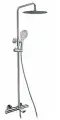 Душевая система KAISER Nove с термостатом (стац. лейка мет. d-250mm) 6182