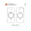 Чехол COMMO Hoop для Apple iPhone 16 Pro с поддержкой беспроводной зарядки, White