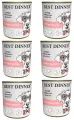 Влажный корм Best Dinner Super Premium для собак любых пород Телятина (6шт х 340гр)