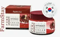 FarmStay. Увлажняющий омолаживающий корейский крем с экстрактом граната от морщин / FarmStay PomeGranate Visible Difference Moisture Cream, 100 гр.