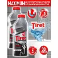 TIRET Maximum Дезинфицирующее средство для канализационных труб 850 мл. х 2 шт.