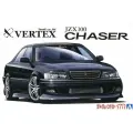 Сборная модель Машинка aoshima-05981 1/24 VERTEX Toyota JZX100 Chaser Tourer V 98 car model kit
