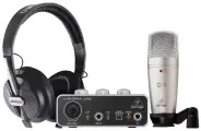 Внешняя звуковая карта, комплект Behringer U-PHORIA STUDIO