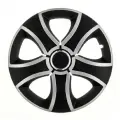 Колпак колеса R-16 декор БИС ринг микс черный комплект