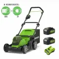 Газонокосилка аккумуляторная Greenworks 2*24V, 41 см, с 2хАКБ 4Ач и ЗУ