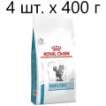 Сухой корм для стерилизованных кошек Royal Canin Skin & Coat, при проблемах кожи и шерсти, 4 шт. х 400 г