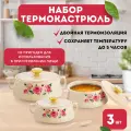 Набор термокастрюль 3 шт (PL-1301)