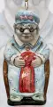 Игрушка на елку Бабушка из Красной шапочки, фарфор