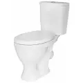Унитаз-компакт Sanita Формат Эконом WC. CC/Format/1-P/WHT. G/S1 с бачком и сиденьем белый фаянс напольный