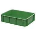 Ящик (лоток) кондитерский сплошной 435х335х110 мм, зеленый