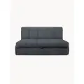 Диван-кровать Паффе (серый) для отдыха и сна, механизм аккордеон, без подлокотников, механизм аккордеон, 145х200 см